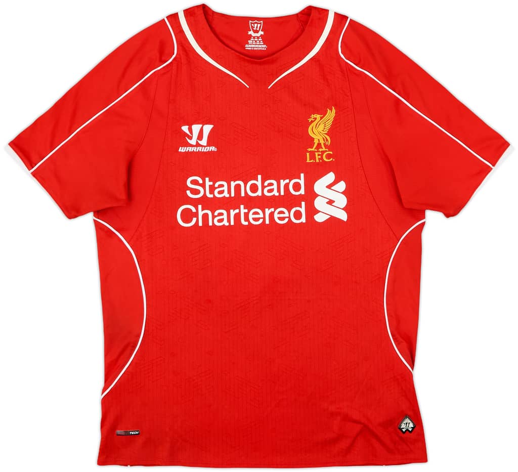 2014-15 Liverpool Home Shirt Gerrard #8 - 7/10 - (S)