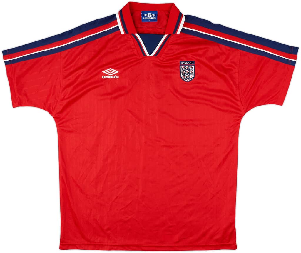 2000-01 England Umbro Training Shirt - 9/10 - (XL)