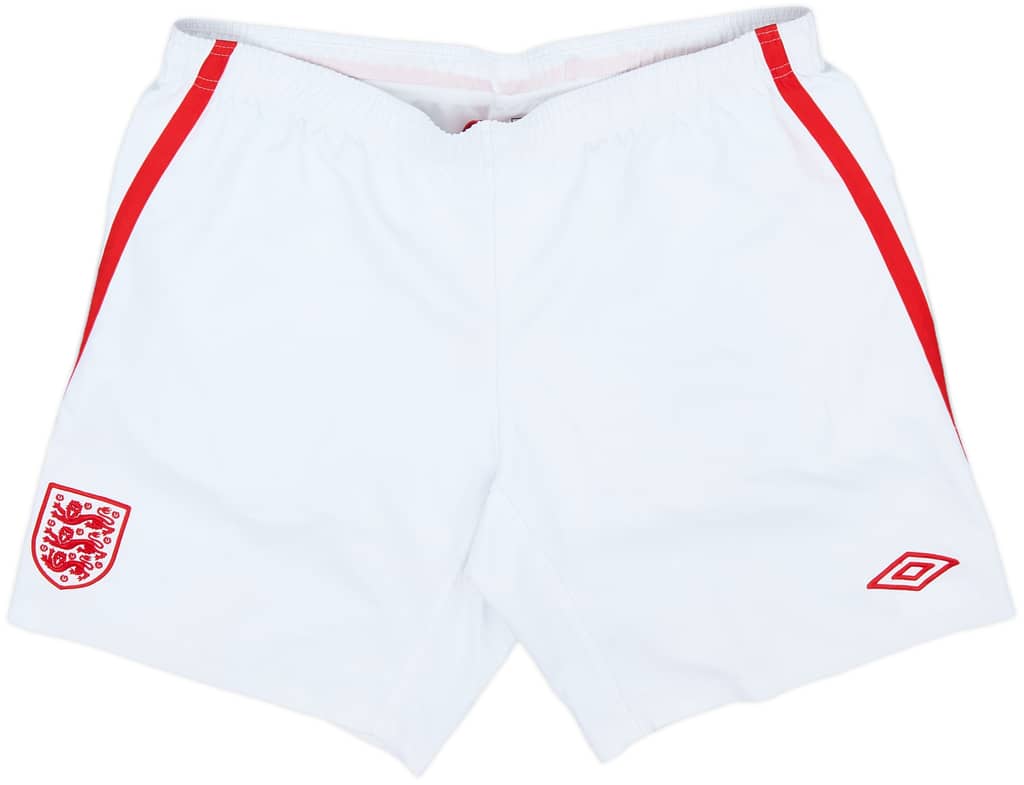 2012-13 England Home Shorts - 9/10 - (L)