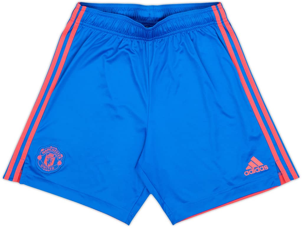 2021-22 Manchester United adidas Training Shorts - 10/10 - (M)