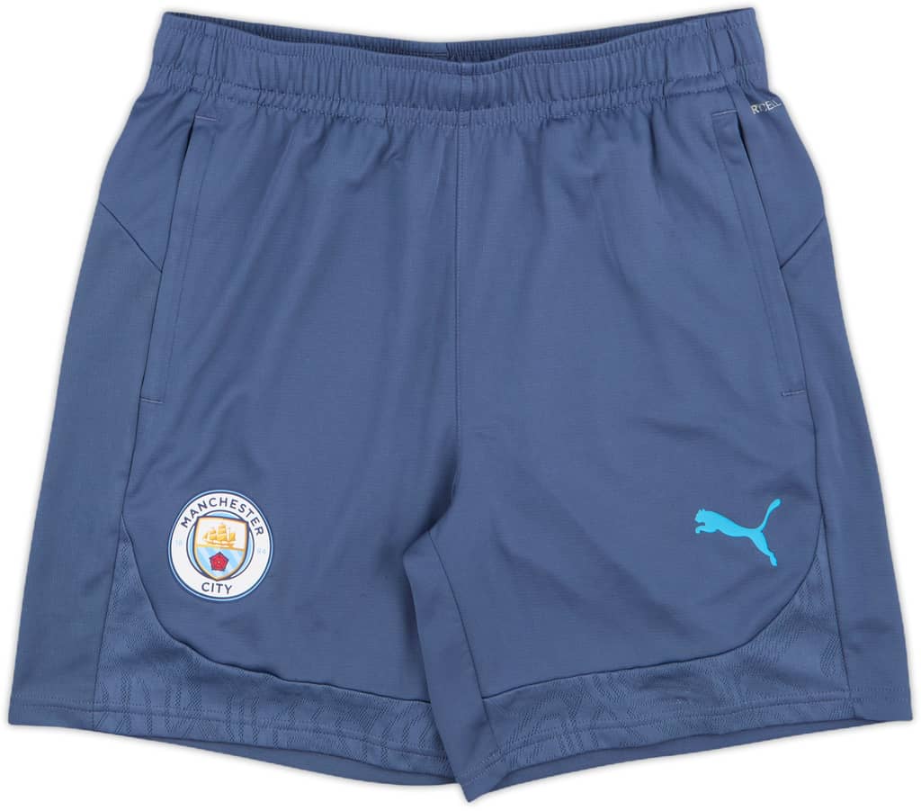 2024-25 Manchester City Puma Training Shorts - 10/10 - (M)