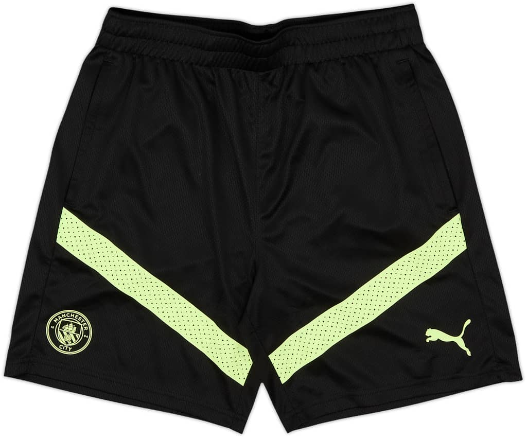 2022-23 Manchester City Puma Training Shorts - 10/10 - (M)