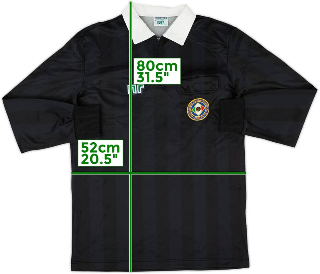 1990s Italy Ennerre Referee L/S Shirt - 8/10 - (L)