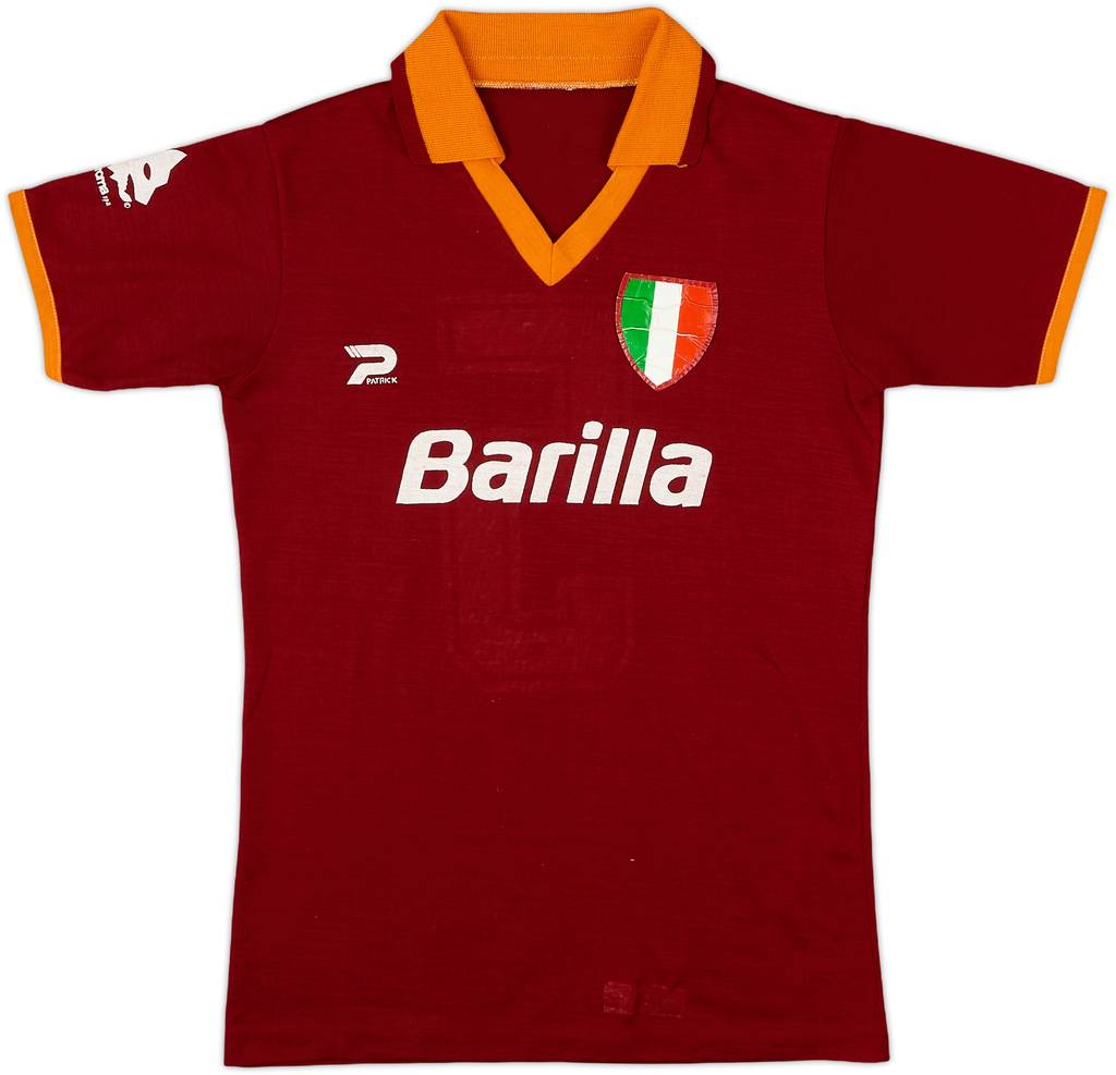 1983-84 Roma Home Shirt #5 - 6/10 - (L.Boys)