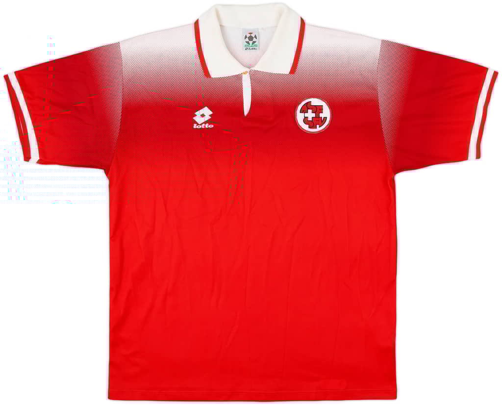 1996-98 Switzerland Home Shirt - 9/10 - (XL)