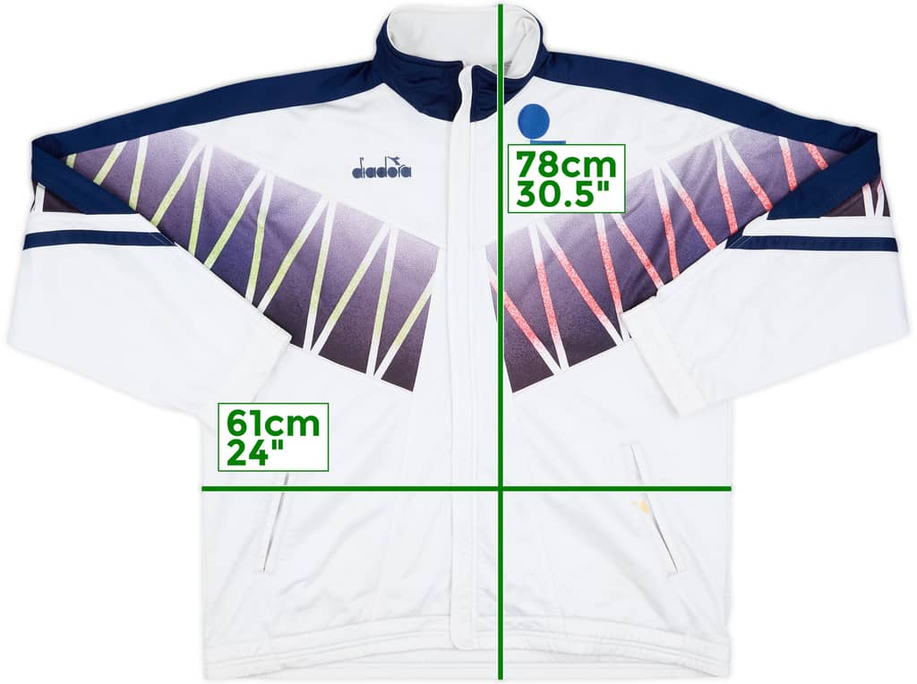 1994 Italy Diadora Track Jacket - 5/10 - (L)