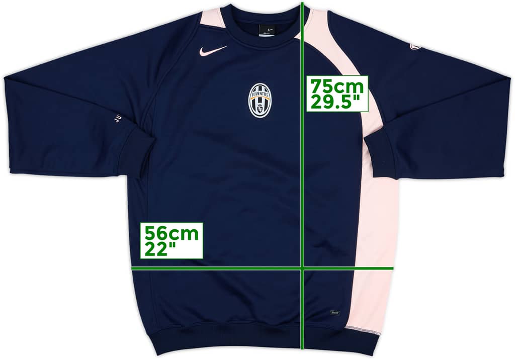 2004-05 Juventus Nike Sweat Top - 9/10 - (L)