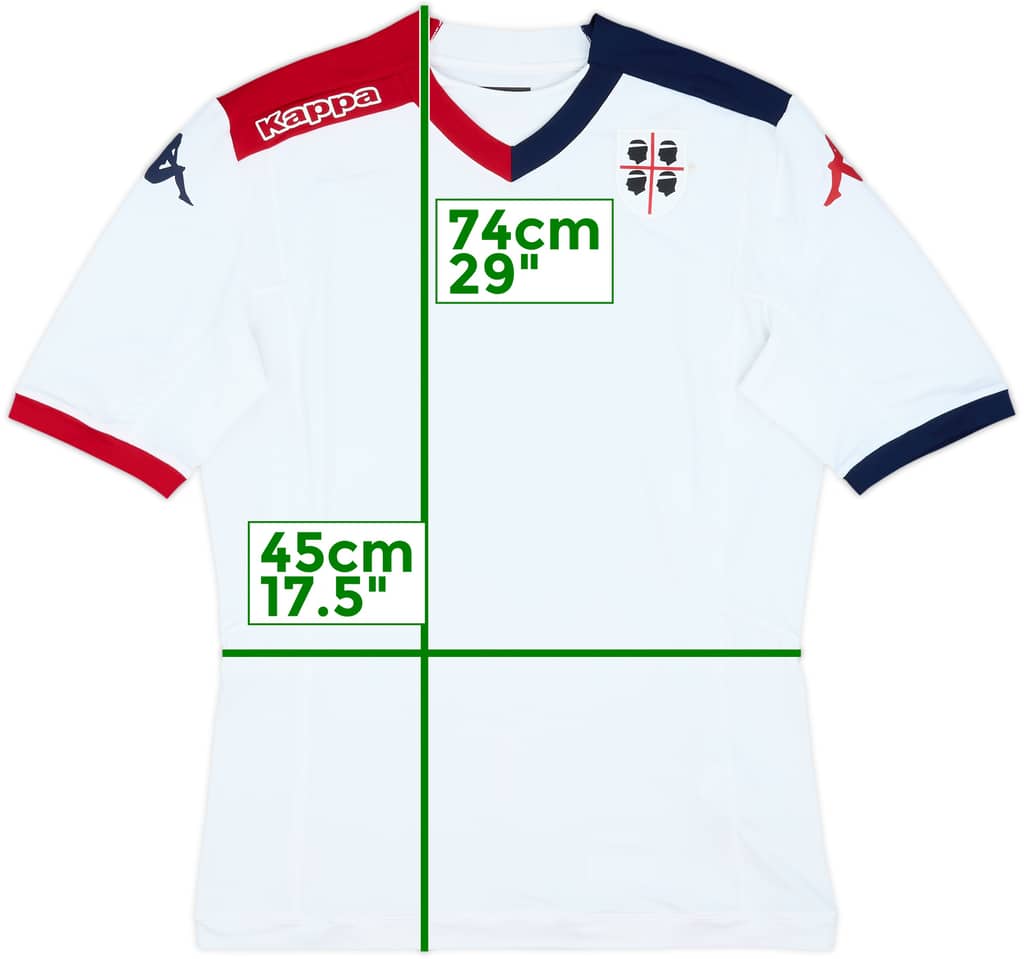 2014-15 Cagliari Away Shirt - 6/10 - (L)