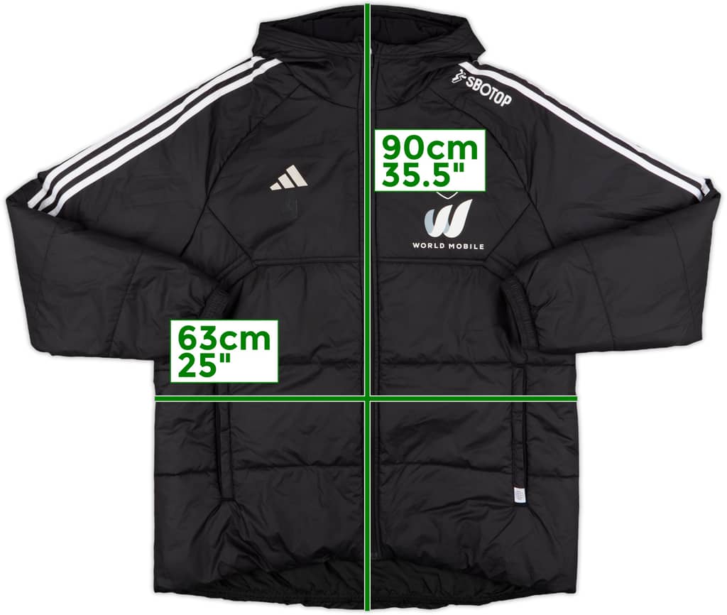 2022-23 Fulham adidas Player Issue Padded Bench Coat #4 - 6/10 - (XL)