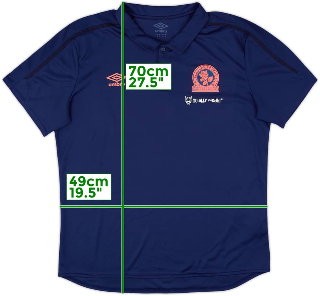 2019-20 Blackburn Umbro Polo Shirt - 10/10 - (XL)
