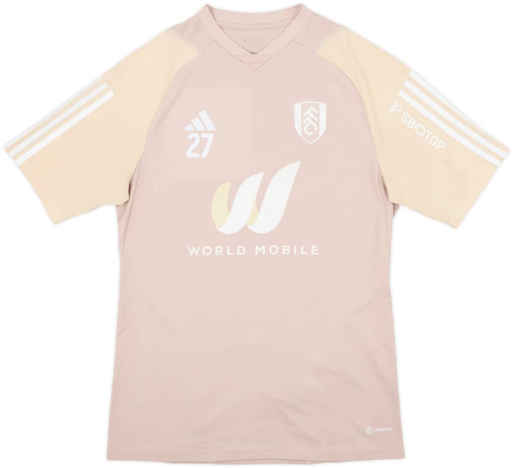 2022-23 Fulham adidas Player Issue Training Shirt #27 - 8/10 - (M)