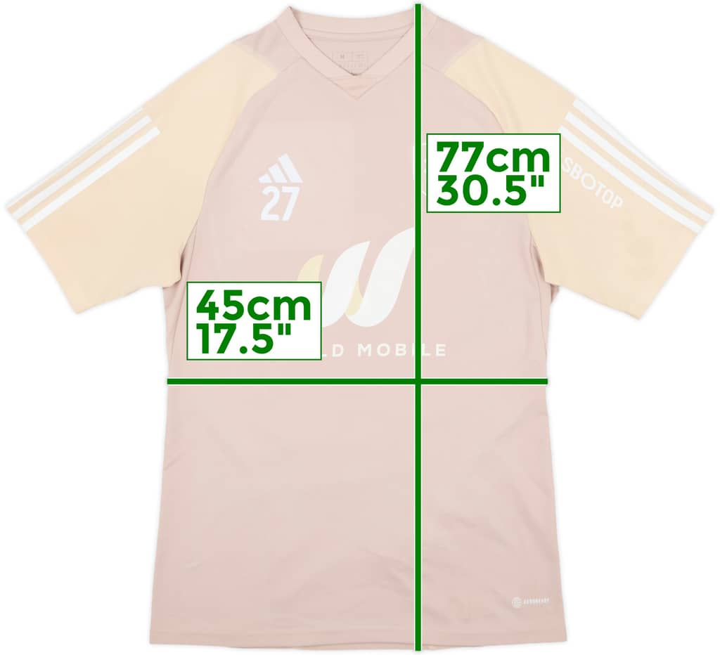 2022-23 Fulham adidas Player Issue Training Shirt #27 - 8/10 - (M)