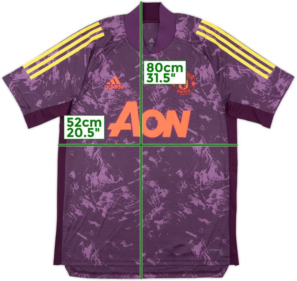 2020-21 Manchester United adidas Training Shirt - 10/10 - (M)