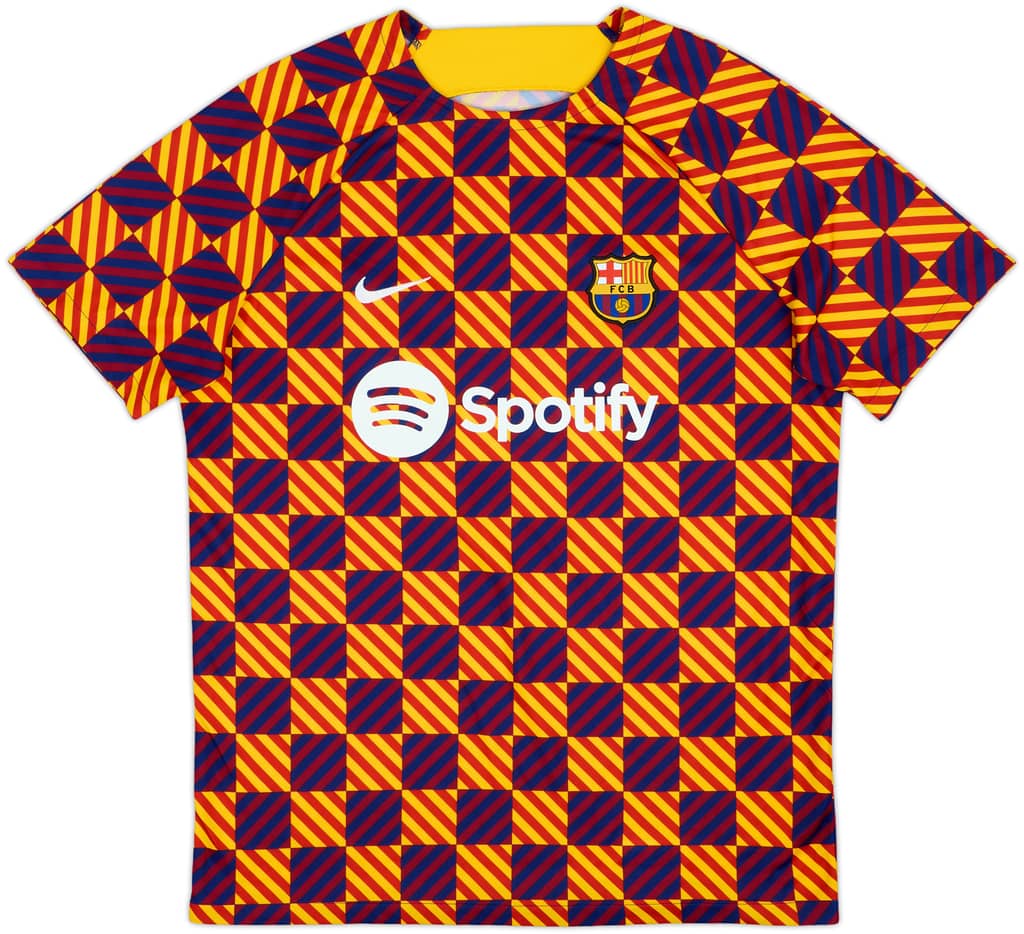 2022-23 Barcelona Nike Training Shirt - 10/10 - (L)