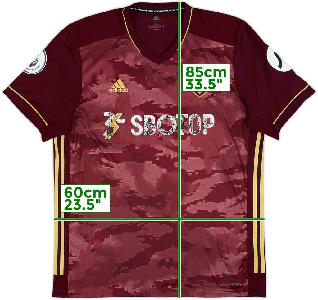 2020-21 Leeds Third Shirt - 5/10 - (XL)