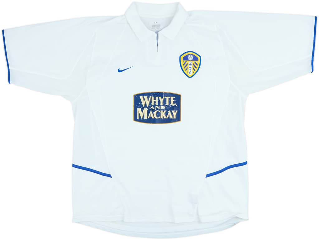2003-04 Leeds United Home Shirt - 5/10 - (XL)
