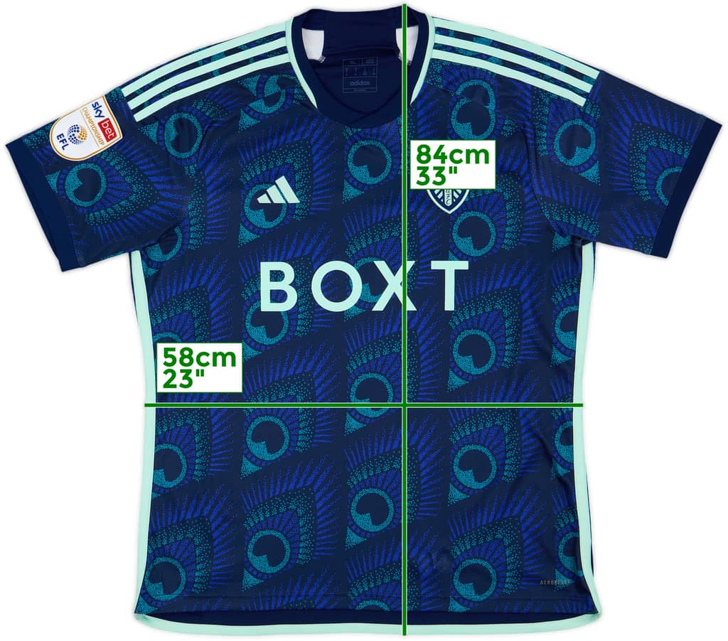 2023-24 Leeds United Away Shirt - 7/10 - (XL)