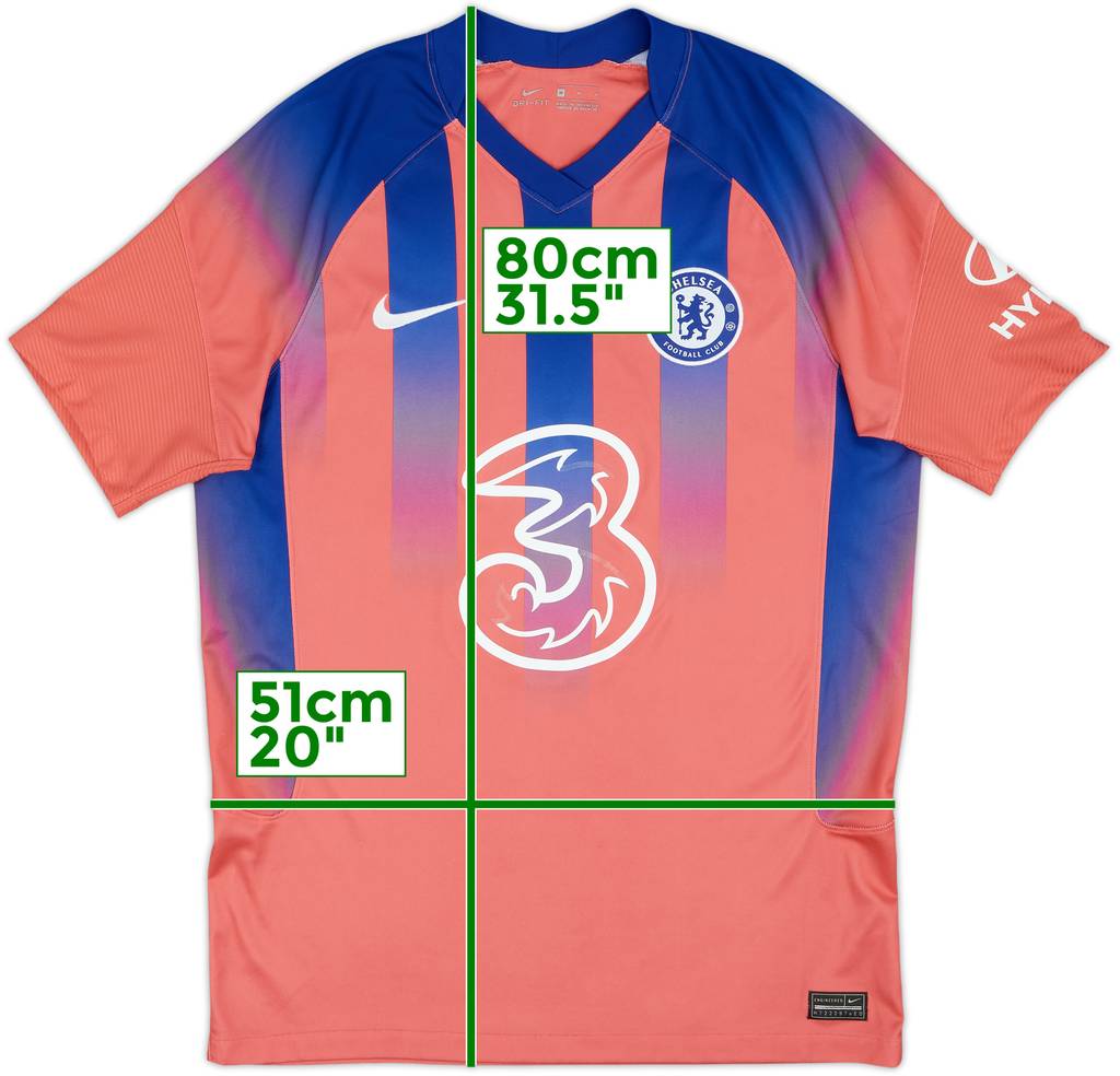 2020-21 Chelsea Third Shirt - 5/10 - (M)