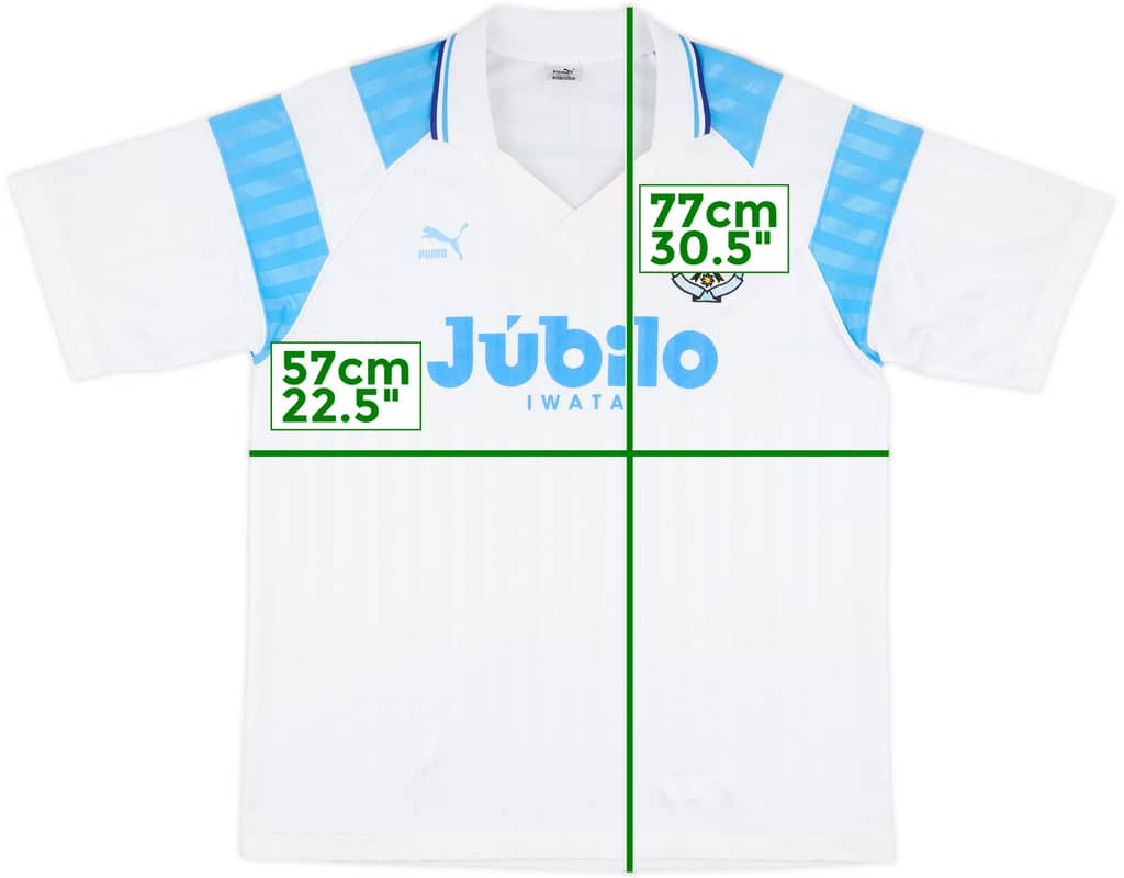 1993-94 Jubilo Iwata Away Shirt - 8/10 - (L)