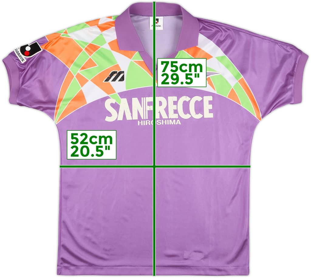 1993 Sanfrecce Hiroshima Home Shirt - 7/10 - (M/L)