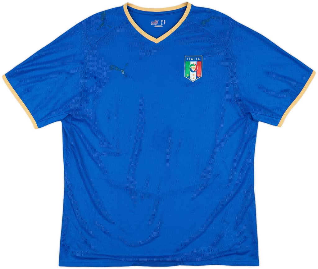 2007-08 Italy Home Shirt - 4/10 - (XL)