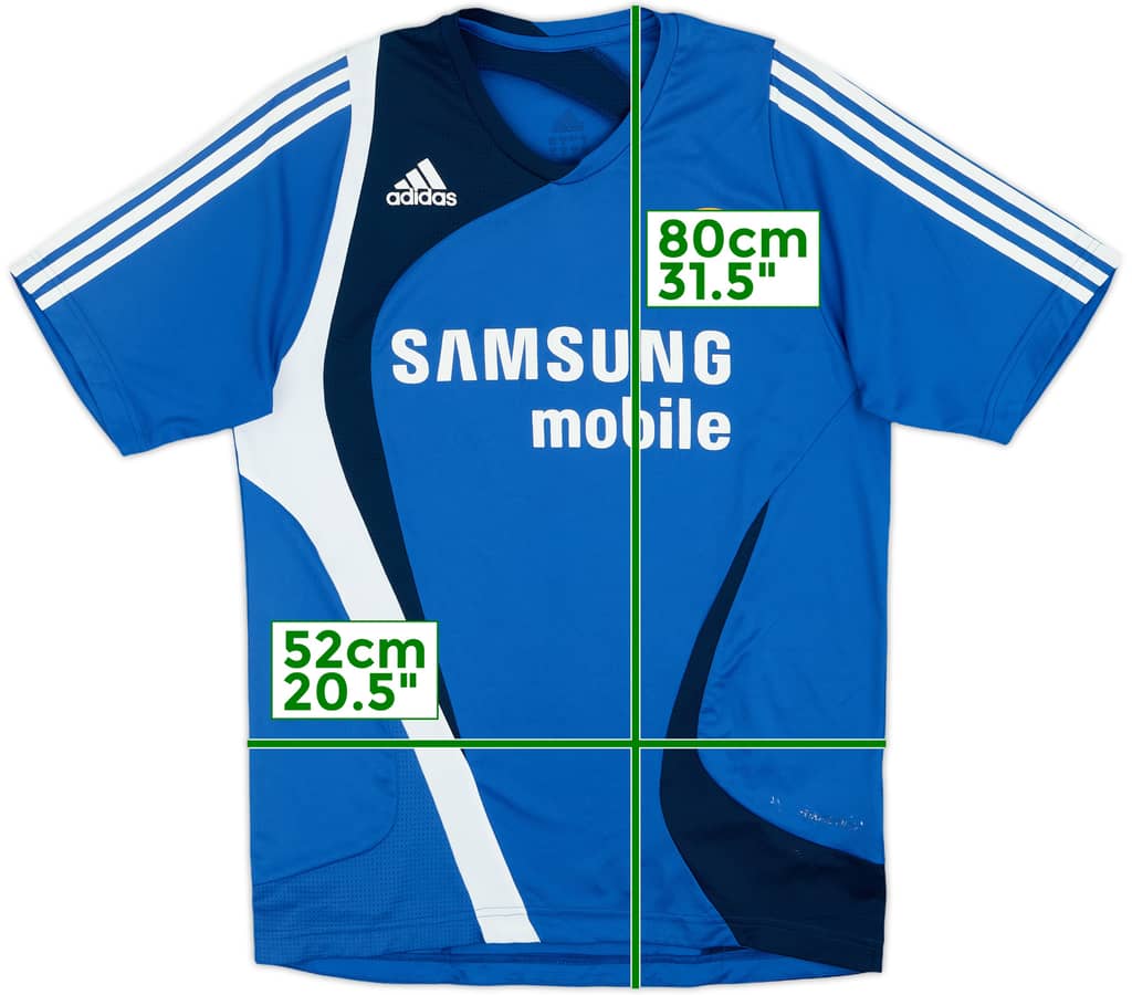 2007-08 Chelsea adidas Formtion Training Shirt - 6/10 - (M)