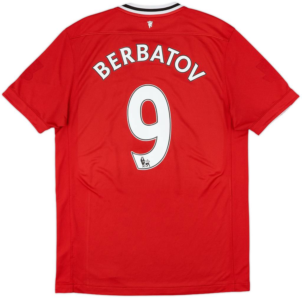 2011-12 Manchester United Home Shirt Berbatov #9 - 5/10 - (L)