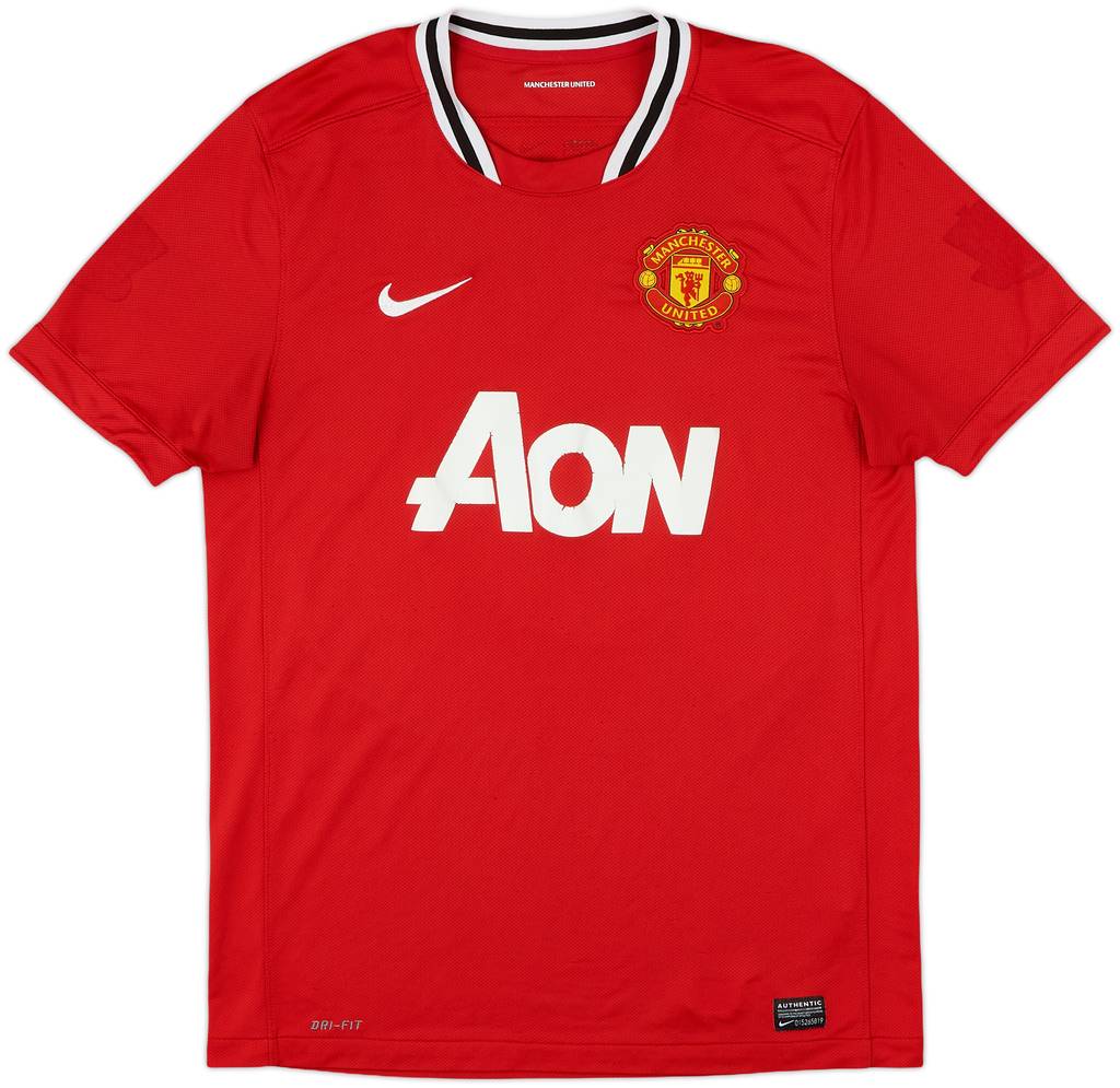 2011-12 Manchester United Home Shirt Berbatov #9 - 5/10 - (L)