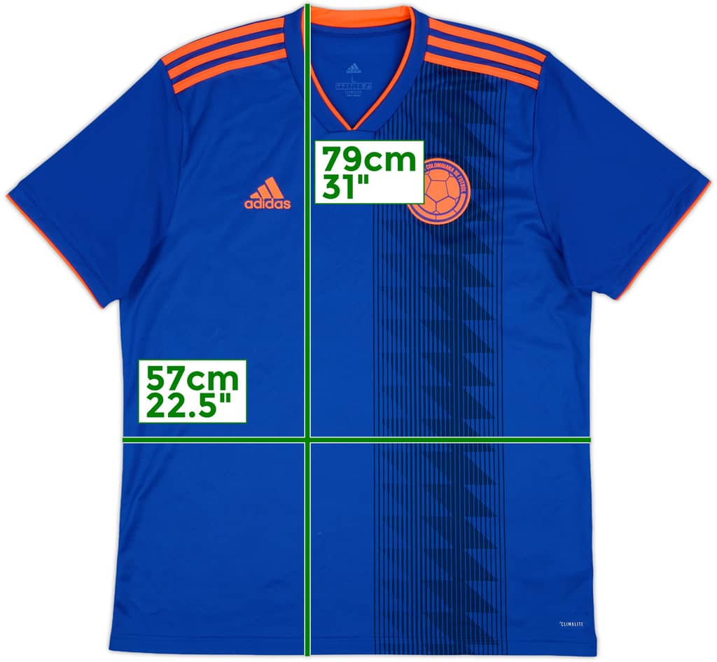 2018-19 Colombia Away Shirt - 8/10 - (L)