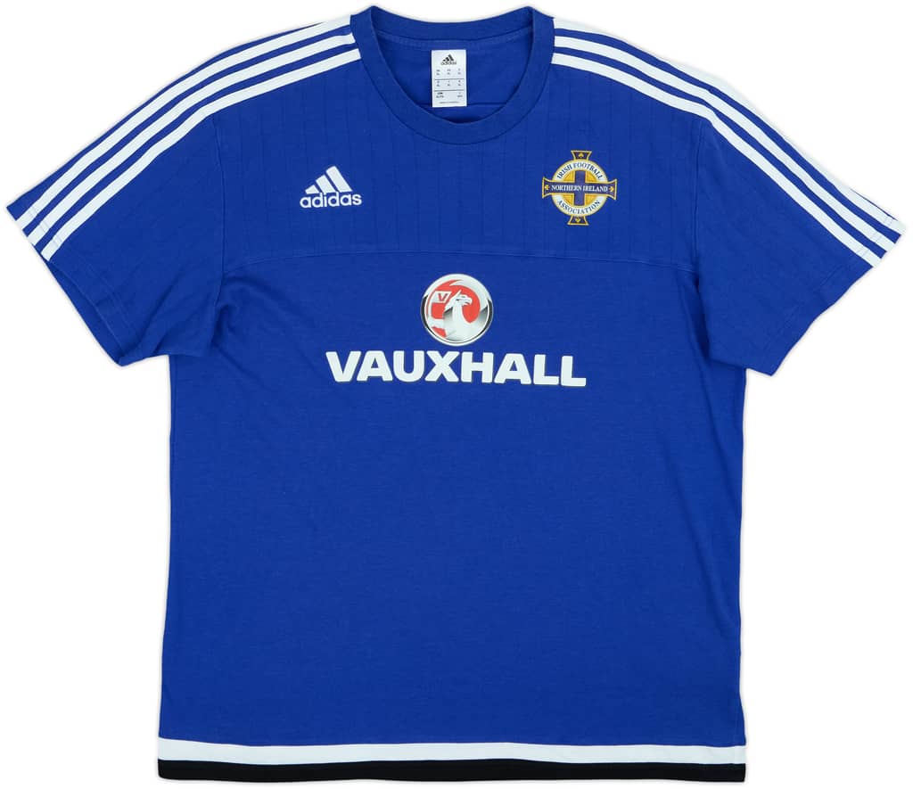 2016-17 Northern Ireland adidas Cotton Tee - 6/10 - (XL)