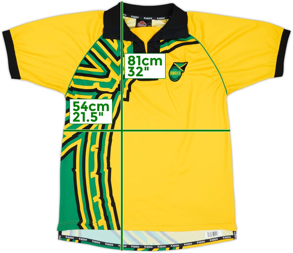 1998-00 Jamaica Home Shirt - 8/10 - (XL)