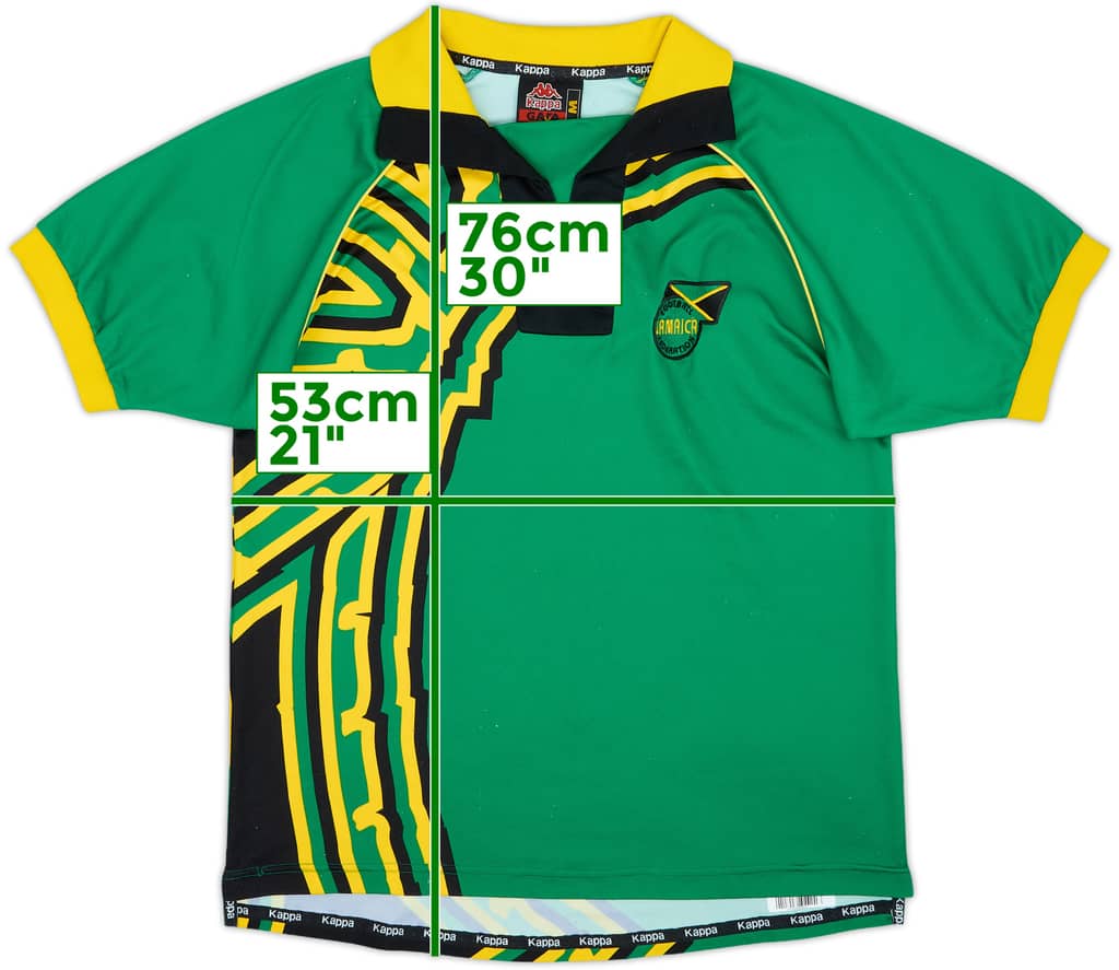 1998-00 Jamaica Away Shirt - 8/10 - (M)