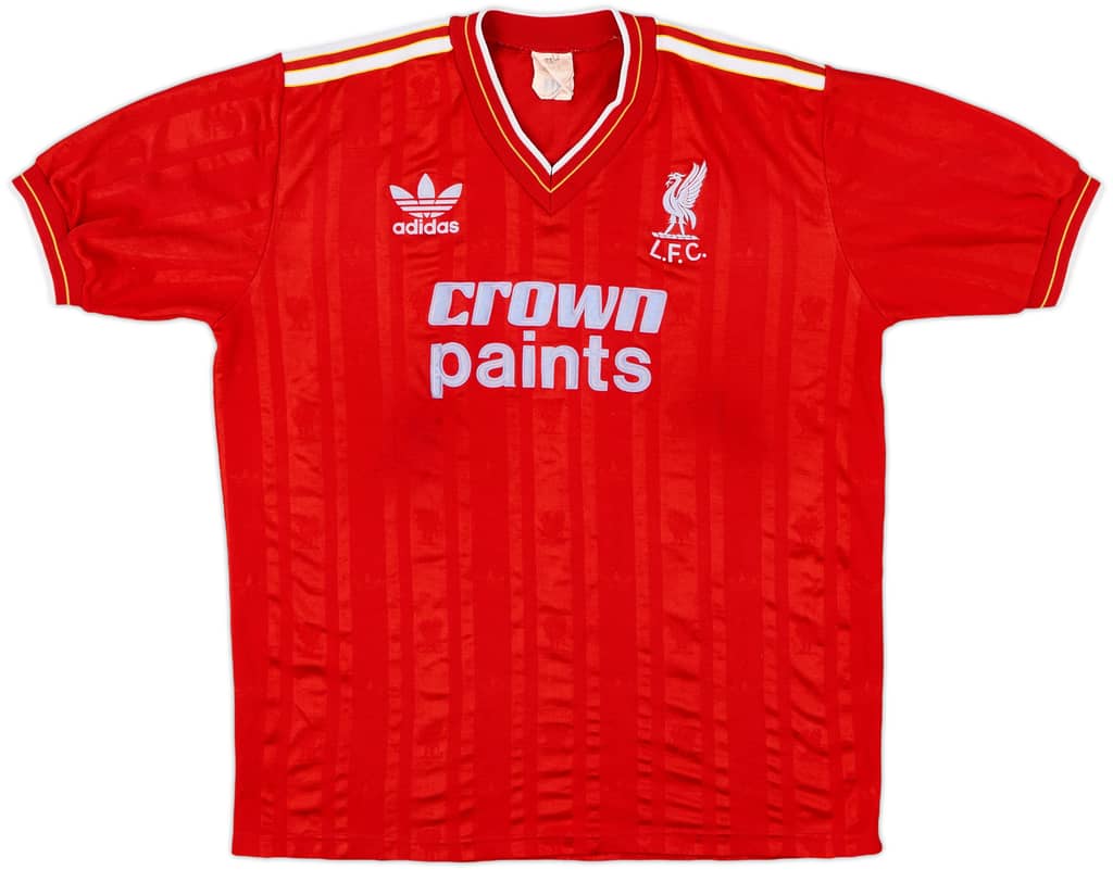 1985-87 Liverpool Home Shirt - 4/10 - (L)