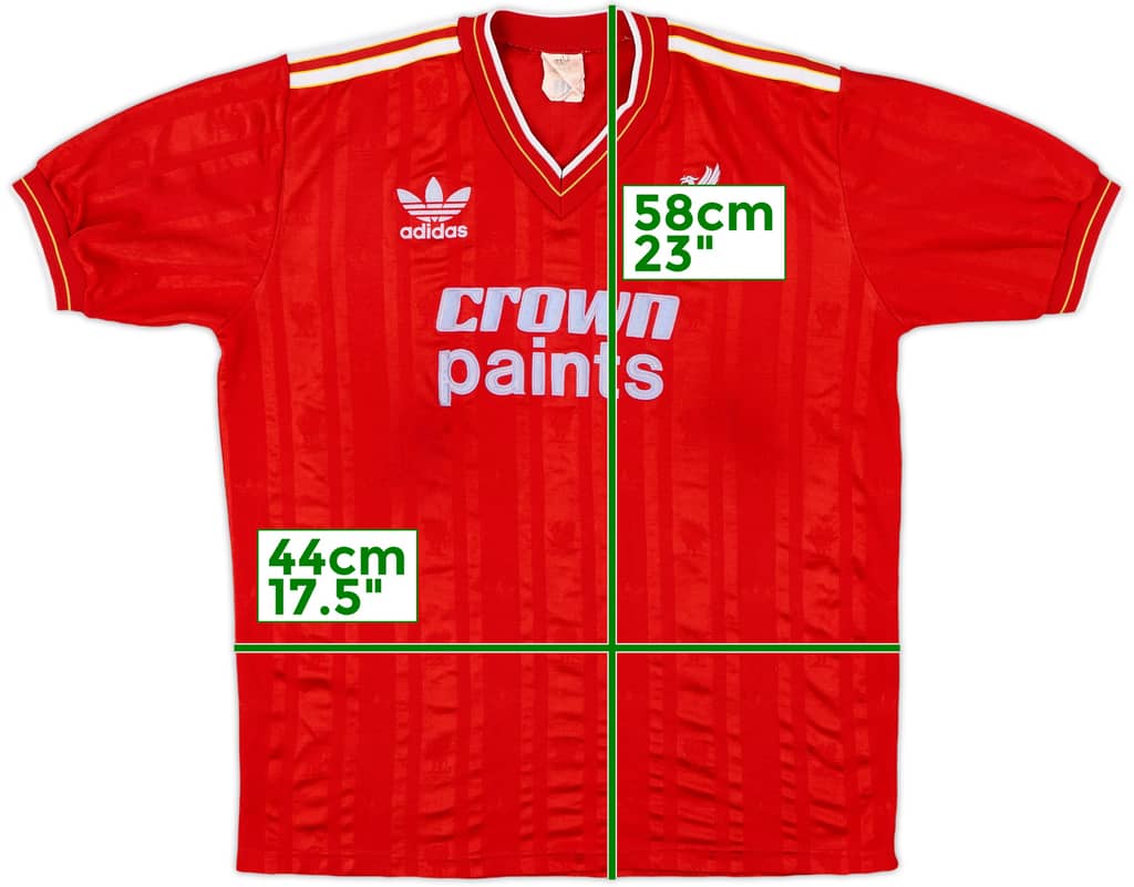 1985-87 Liverpool Home Shirt - 4/10 - (L)