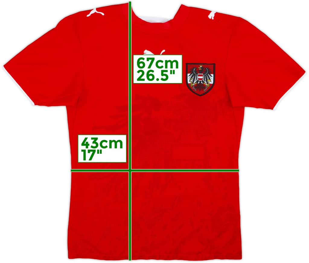 2006-08 Austria Home Shirt - 7/10 - (S)