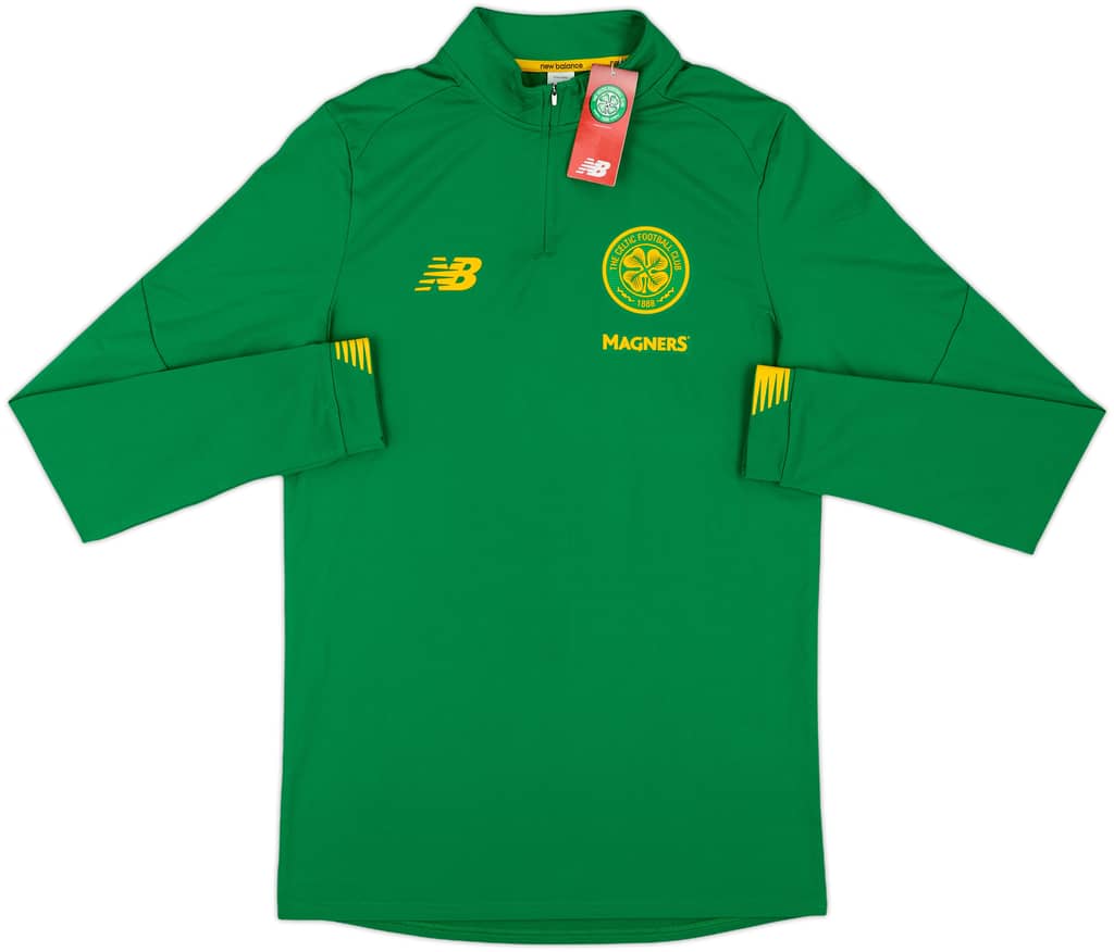 2015-16 Celtic New Balance 1/4 Zip Drill Top (M)