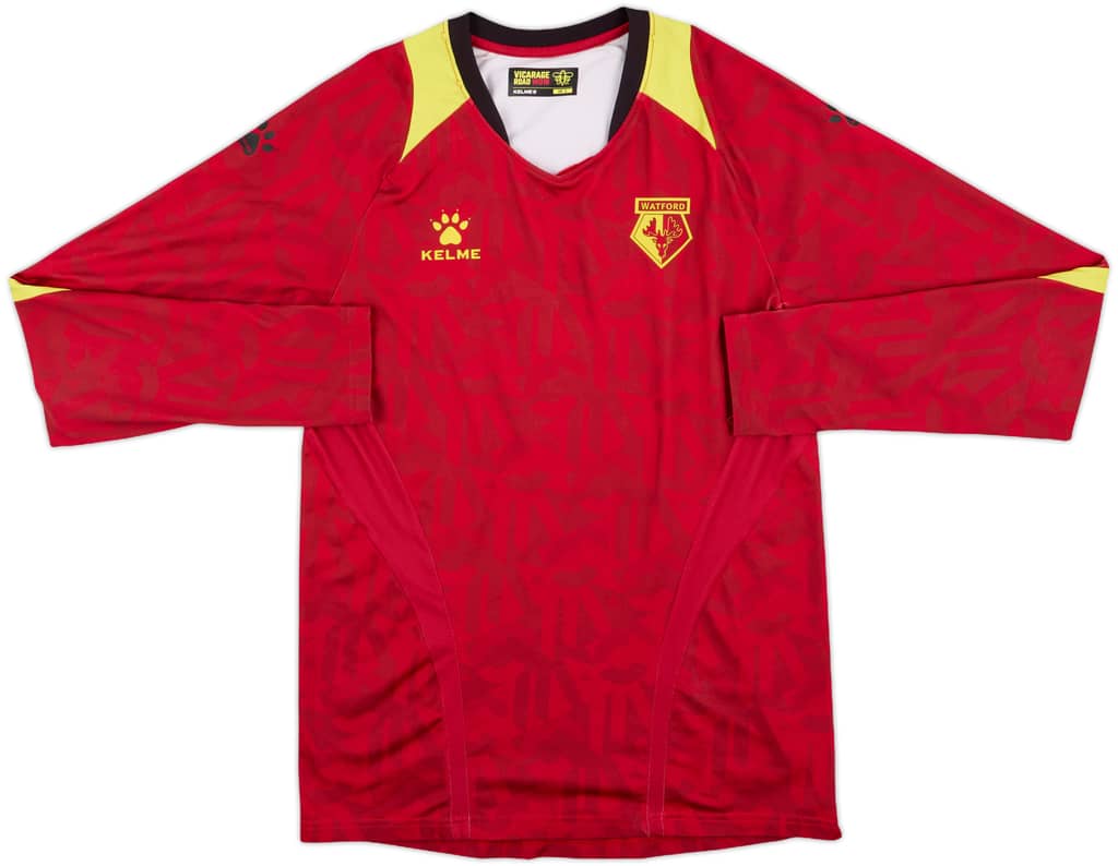 2023-24 Watford Kelme Drill Top - 7/10 - (S)