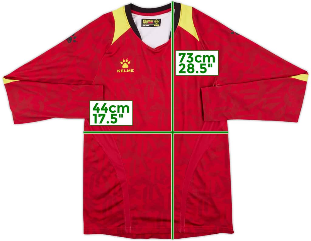 2023-24 Watford Kelme Drill Top - 7/10 - (S)