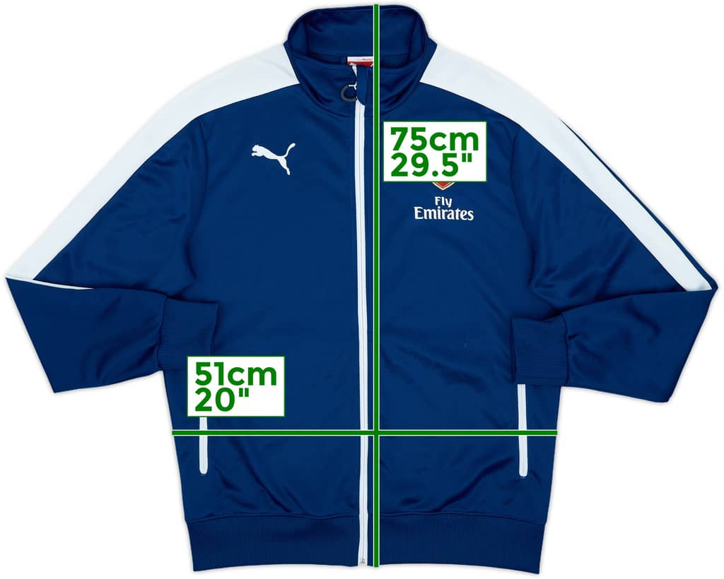 2014-15 Arsenal Puma Track Jacket - 9/10 - (M)
