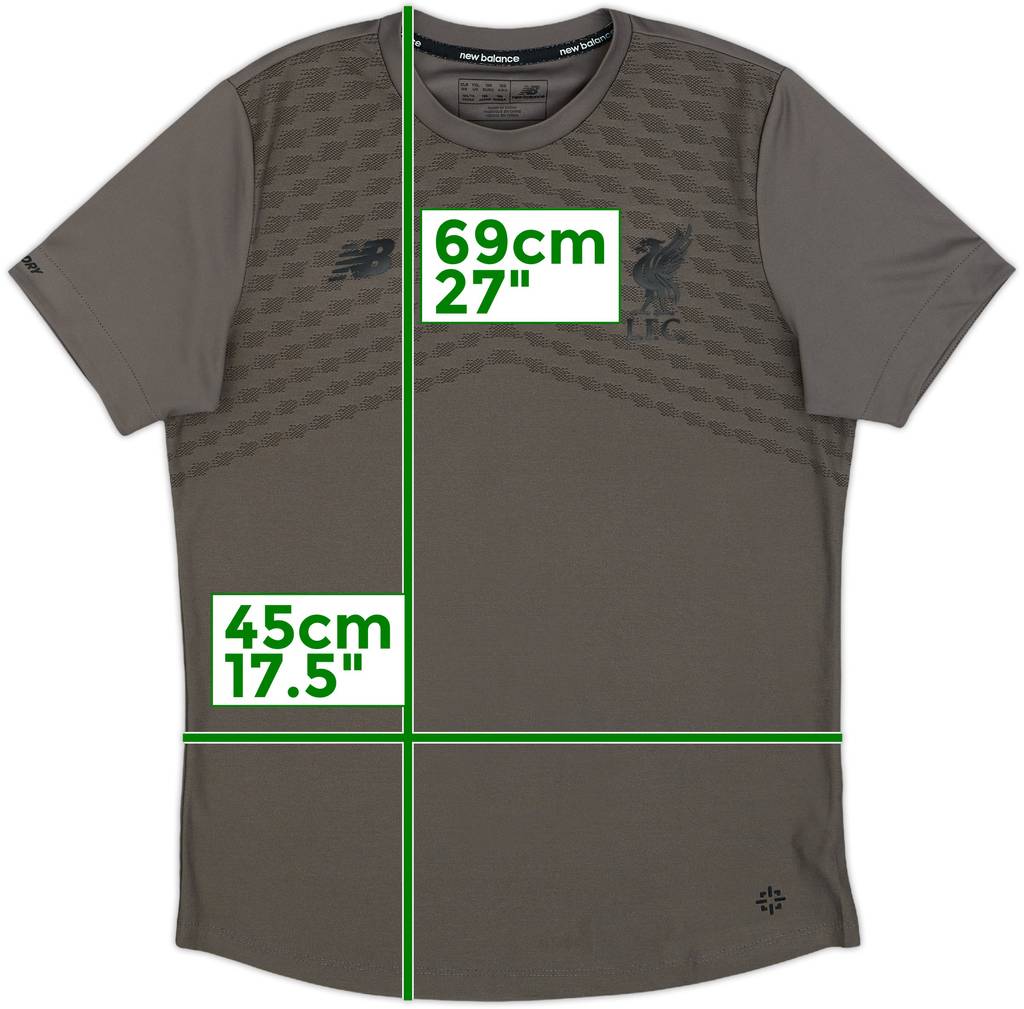 2019-20 Liverpool New Balance Training Shirt - 10/10 - (XL.Boys)