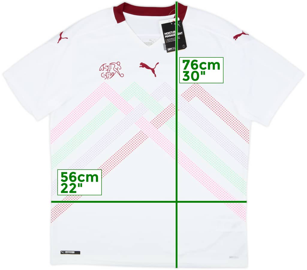 2020-21 Switzerland Away Shirt (XL)
