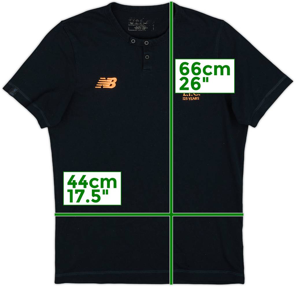 2017-18 Liverpool New Balance Cotton Tee - 8/10 - (XL.Boys)