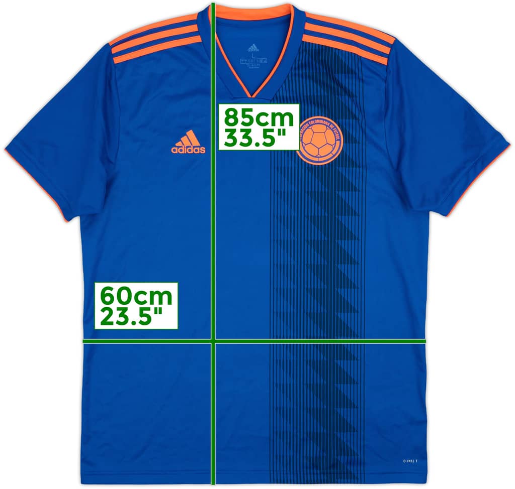 2018-19 Colombia Away Shirt - 8/10 - (L)