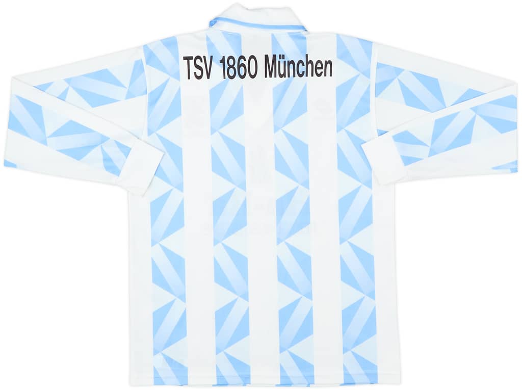 1993-94 1860 Munich Home L/S Shirt - 7/10 - (L.Boys)