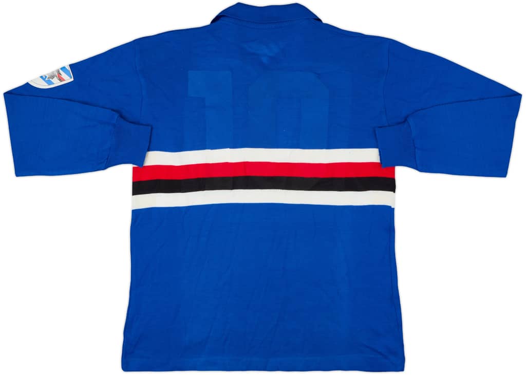1983-84 Sampdoria Home L/S Shirt - 6/10 - (L)