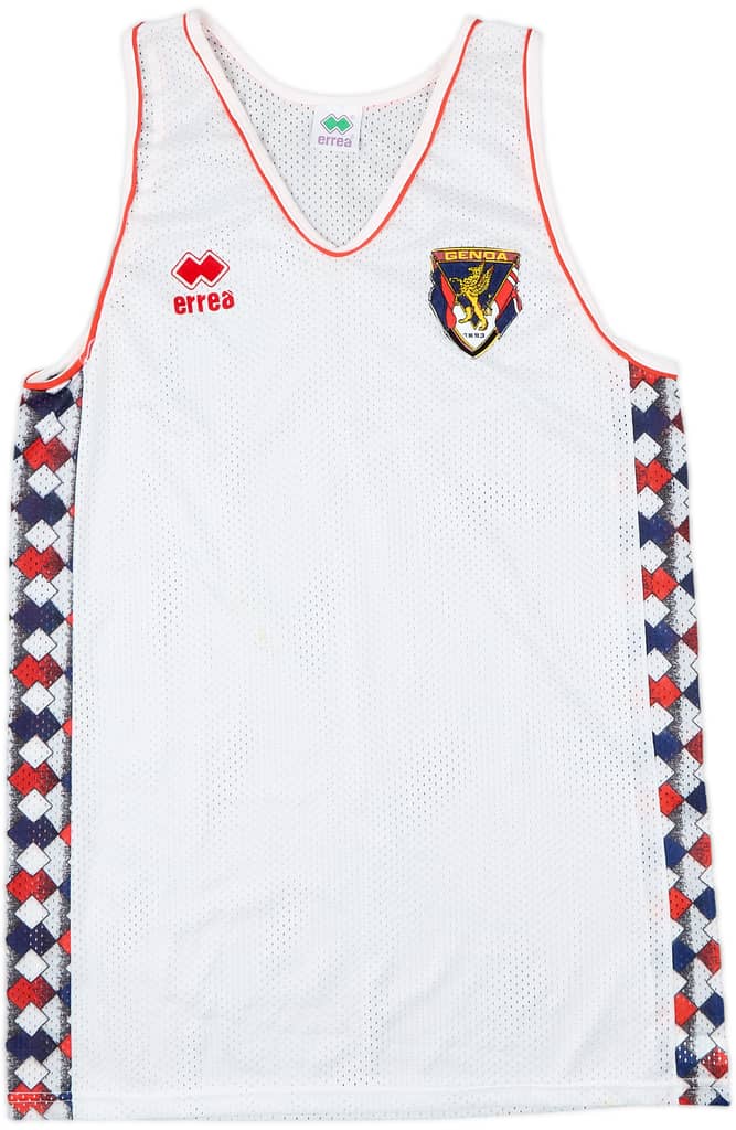 1996-97 Genoa Errea Training Vest - 7/10 - (M)