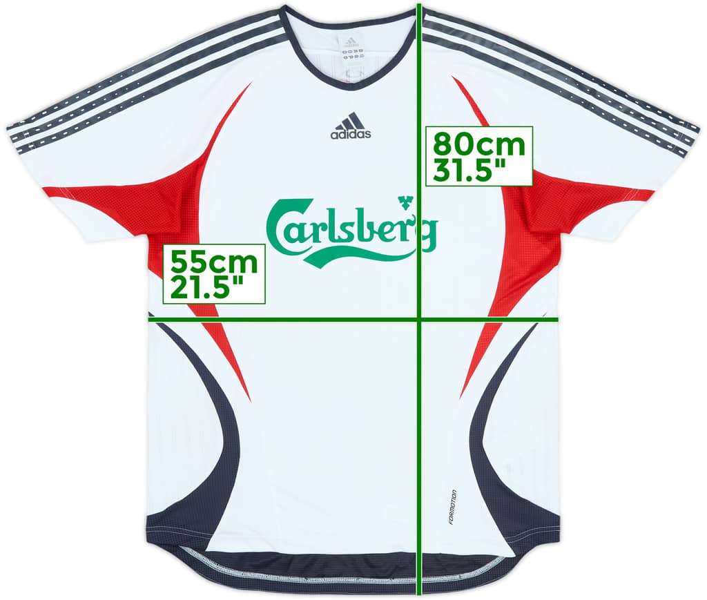 2006-07 Liverpool adidas Formotion Training Shirt - 7/10 - (L/XL)