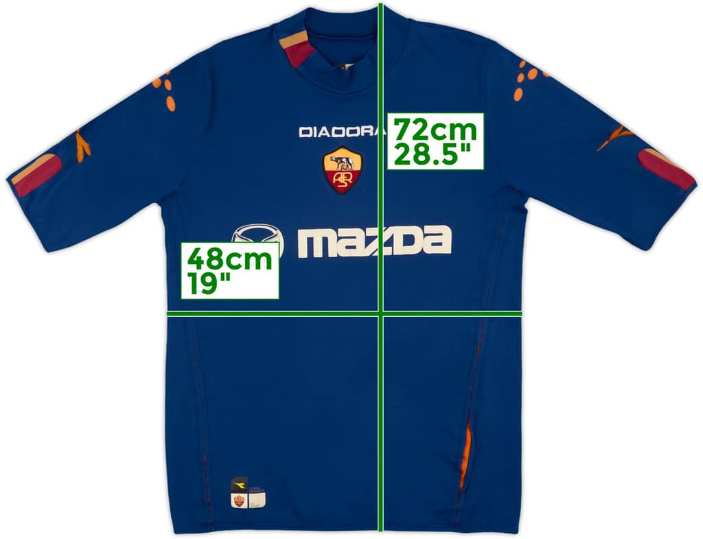 2003-04 Roma Fourth Shirt - 6/10 - (XL)