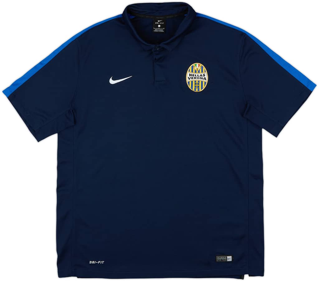 2016-17 Hellas Verona Nike Polo Shirt - 9/10 - (L)