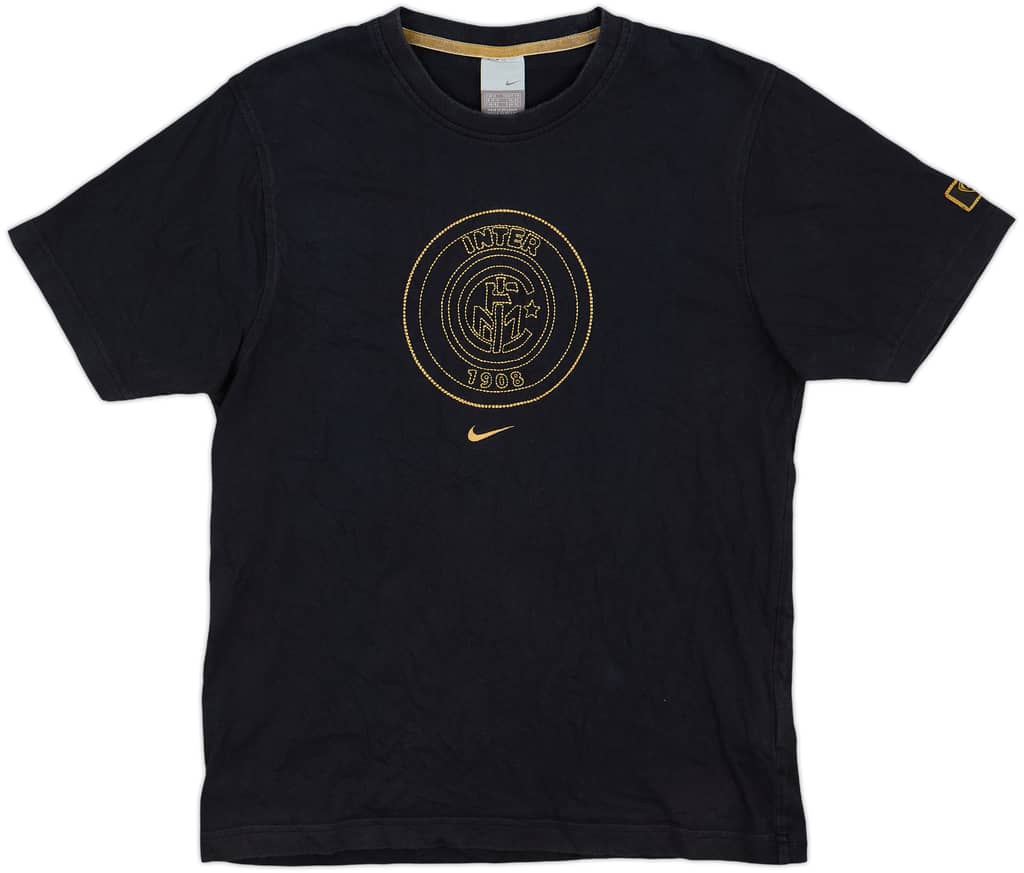 2005-06 Inter Milan Nike Cotton Tee - 10/10 - (M)